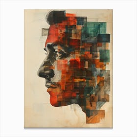 Portrait Of A Man Canvas Print