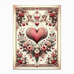 romantic decoration Canvas Print