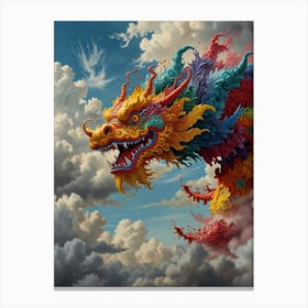 Dragon In The Sky 1 Canvas Print