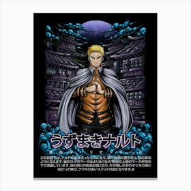 Naruto Anime Poster 6 Canvas Print