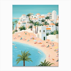 Hammamet Tunisia 2 Illustration Canvas Print