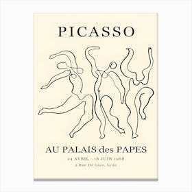 Picasso Au Palais Des Papers Leinwandbilder