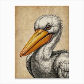 Pelican 16 Canvas Print