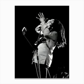 Bob Marley At Roskilde Festival Denmark Canvas Print