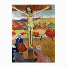 The Yellow Christ (Le Christ Jaune) (1886), Paul Gauguin Canvas Print