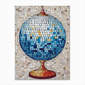 Mosaic Art Canvas Print