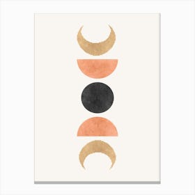 Moon Phases Canvas Print