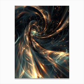 Fractal Swirl Canvas Print