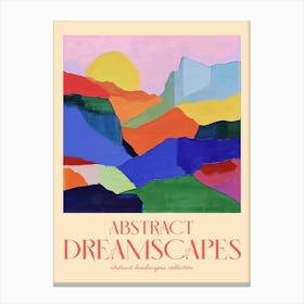 Abstract Dreamscapes Landscape Collection 76 Canvas Print