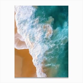 Aerial View Of The Ocean 10 Canvas Print