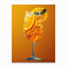 Cocktail In A Glass 5 Canvas Print