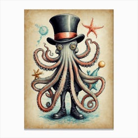 Octopus 1 Canvas Print