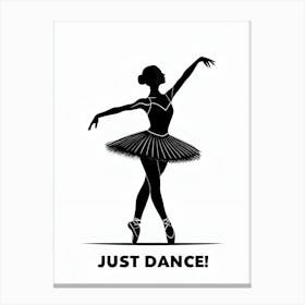 Just Dance Canvas Print