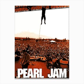 Pearl Jam Canvas Print