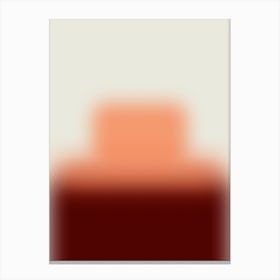 Blurred - Pumpkin I Canvas Print