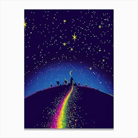 Rainbow Road Canvas Print