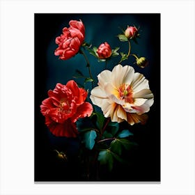 Peonies 11 Canvas Print