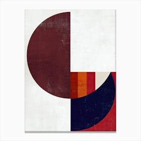 Heidelberg Grid - Minimalist Bauhaus Canvas Print