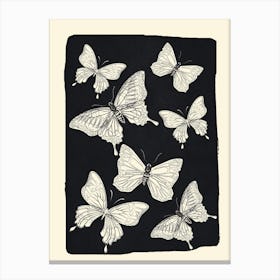 Flying Butterflies 1 Canvas Print