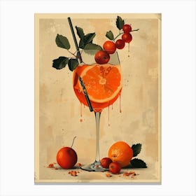 Aperol Spritz Art Print 309 Canvas Print