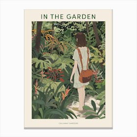 In The Garden Poster Callaway Gardens 4 Canvas Print