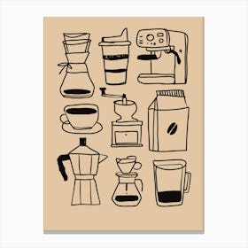 Coffee Maker 2 Canvas Print