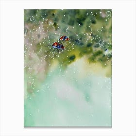 Emperor Shrimp II Storybook Watercolour Canvas Print