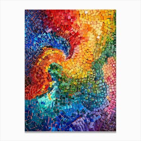 Mosaic Art 1 Canvas Print