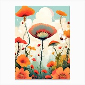 Poppies 64 Canvas Print