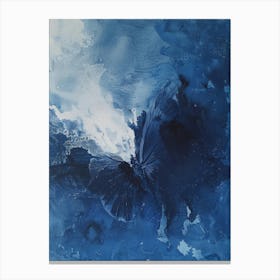 Abstract Blue 3 Canvas Print
