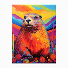 Beaver Canvas Print