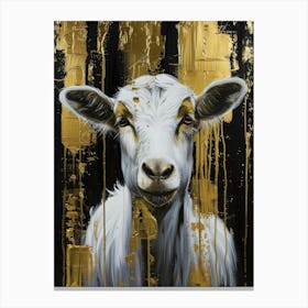 Goat Art Canvas Print