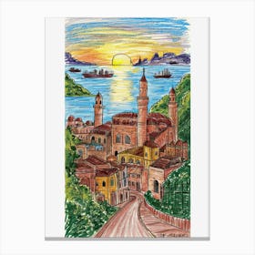 Casbah's Serenity Canvas Print