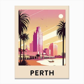Perth 4 Canvas Print
