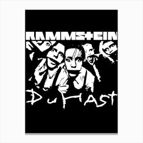 Rammstein 1 Canvas Print