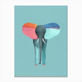 Colorful Elephant Canvas Print