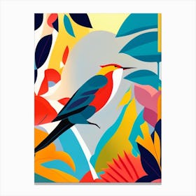 Lark Pop Matisse Bird Canvas Print