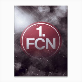 Fc Nürnberg Canvas Print