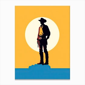 Cowboy Simplicity Canvas Print