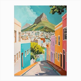 Kitsch Capetown Illustration 3 Canvas Print