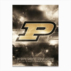 Purdue Boilermakers Canvas Print