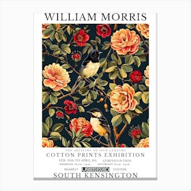 William Morris Exhibitions Birds Series 15 Canvas Print