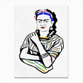 Frida Kahlo 1 Canvas Print