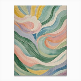 Pastel Vibes Canvas Print