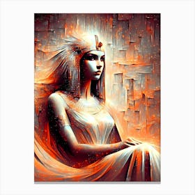 Cleopatra Portrait Artwork 211 Canvas Print