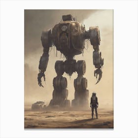 Giant Robot Canvas Print