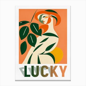 Lucky Canvas Print