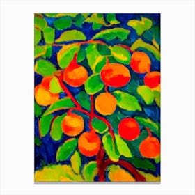 Acerola 3Fruit Vibrant Matisse Inspired Painting Fruit Canvas Print