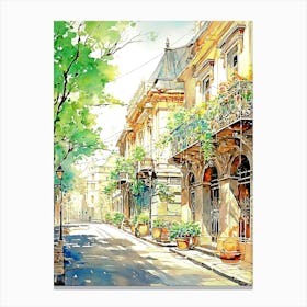 Vienna Painting Canvas Print