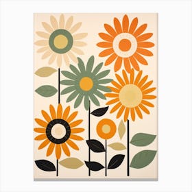 Vintage Florals Canvas Print